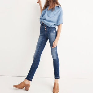 Madewell 10" high-rise skinny jeans